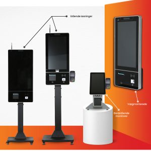 Selvbetjenings Kiosk - Kiosk X