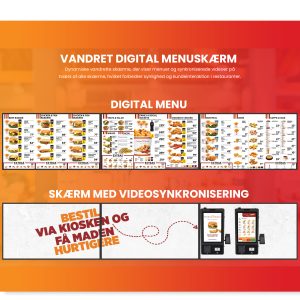 Restaurant Digital Menu Skærm - Billede 3