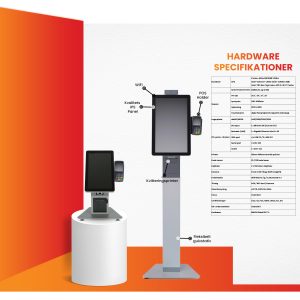 Selvbetjenings Kiosk – Kiosk K9 - Billede 6
